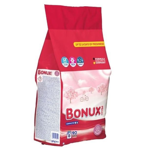 BONUX 5,85kg/na farebné prádlo 90PD
