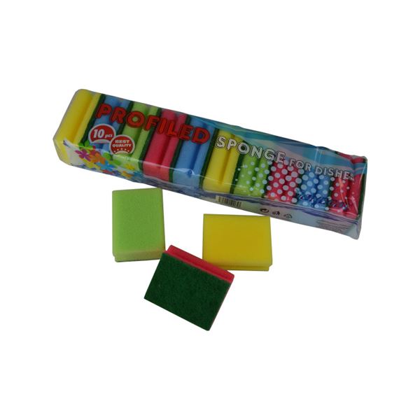 Špongia profilová 10 ks