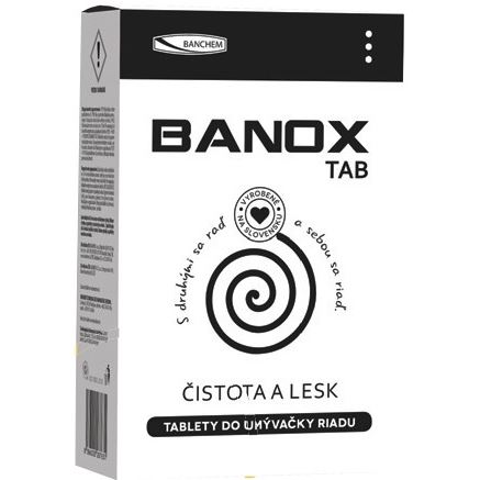 BANOX tabl. do umývačky riadu (TAB) 60 tbl.