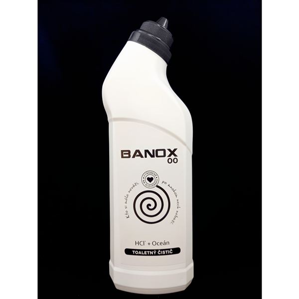 BANOX WC čistič HCL + Oceán (00) 750 ml