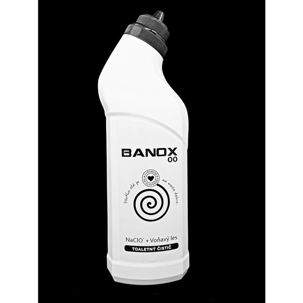 BANOX WC čistič NaClO  + Voňavý les (00) 750 ml