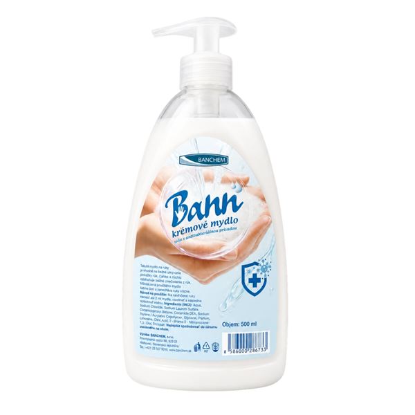Bann tekuté mydlo s antibakteriálnou prísadou 500 ml