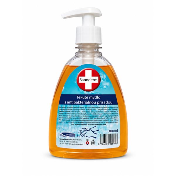Bannderm - antibakteriálne mydlo 300 ml