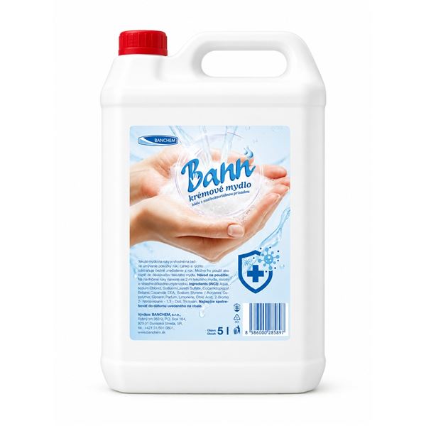 BANN tekuté mydlo s antibakteriálnou prísadou 5 L