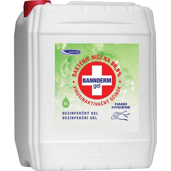 BANNderm dezinfekčný gel 5 L