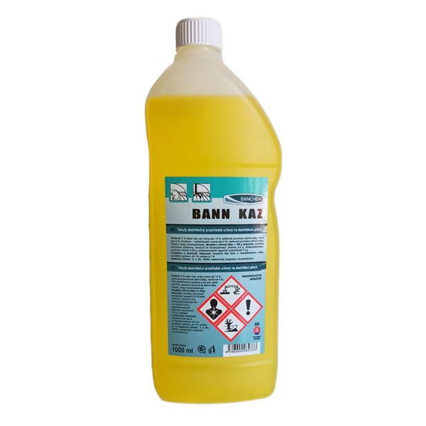 Bann Kaz - prostriedok na dezinfekciu plôch 1 L