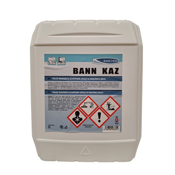 Bann Kaz - prostriedok na dezinfekciu plôch 5 L
