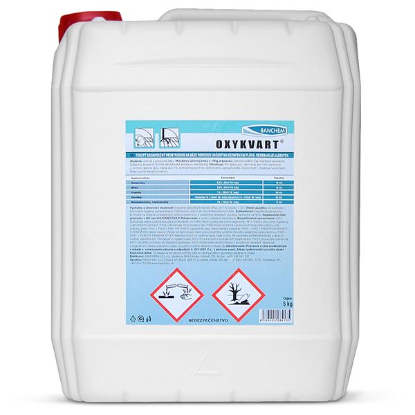 Oxykvart - dezinfekčný prostriedok